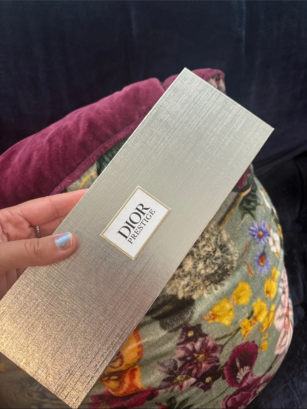 Dior Prestige Box - Gold & White with Black Logo